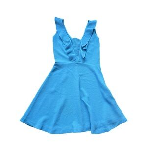 Sandro Paris Helen Ruffled Mini Dress - Size 1